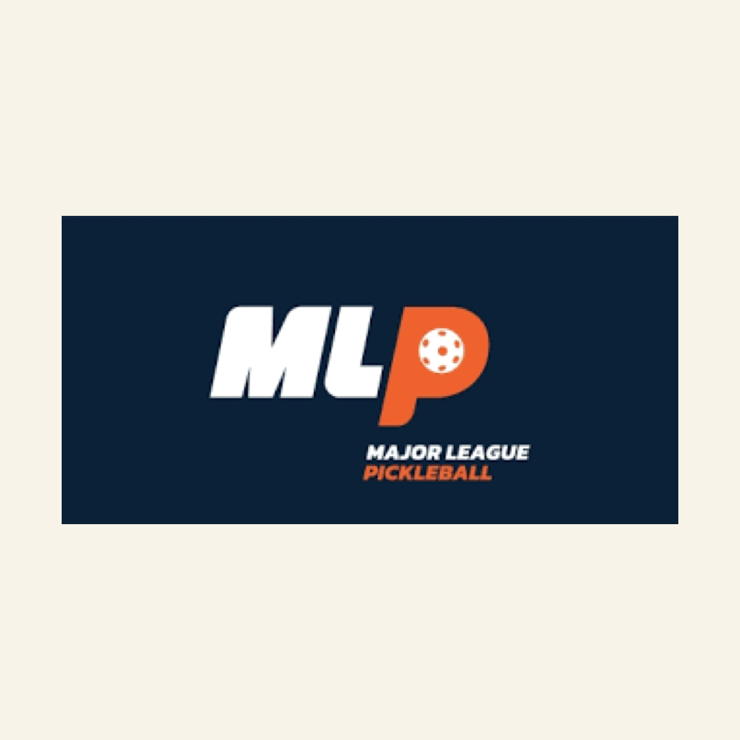 Major League Pickleball 的 MLP 賽事識別畫面